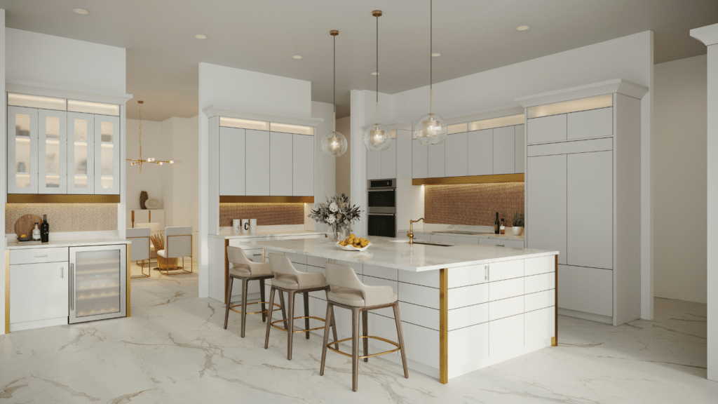 Infographic highlighting innovative kitchen storage solutions for modern remodeling.